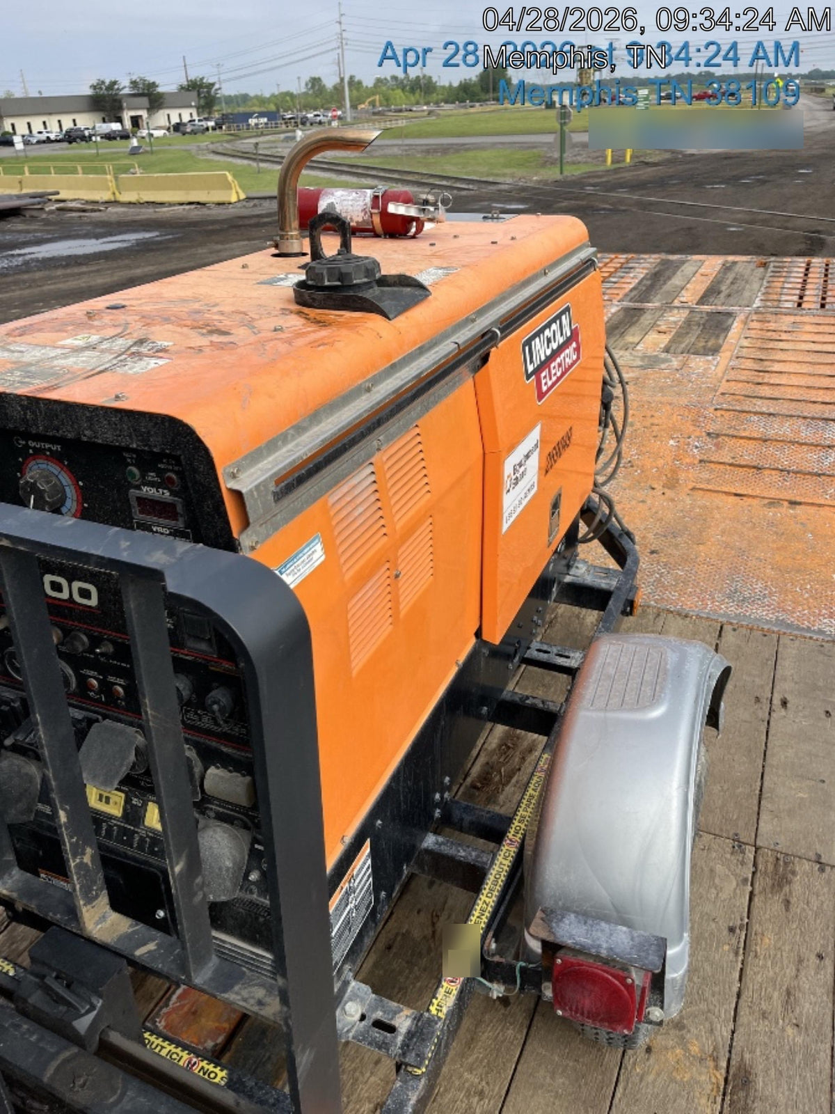 2022 Lincoln Electric LE400 Kubota V1505, Trlr, Cable Rack, Light Kit, ES Decals, T3