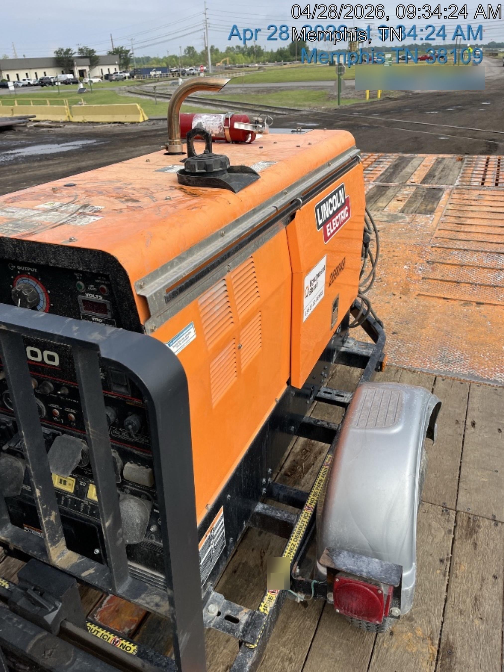 2022 Lincoln Electric LE400 Kubota V1505, Trlr, Cable Rack, Light Kit, ES Decals, T3