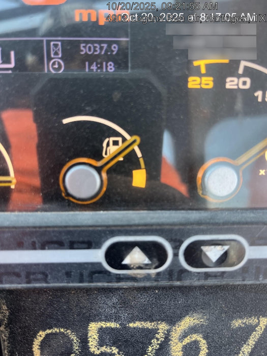 2019 JCB 510-56 74 HP w/CAB/HVAC, Beacon, Worklights, Aux Hydraulics, Solid Tires 66" Carriage/60" Forks