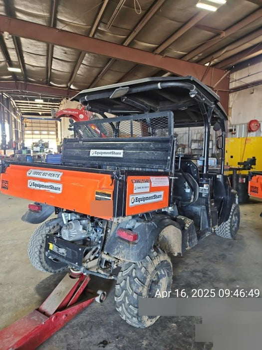 2022 Kubota RTV-X1140W-H Plastic Canopy, Windshield Acrylic Clear, LED Strobe Light, Wire Harness Kit, Back up Alarm