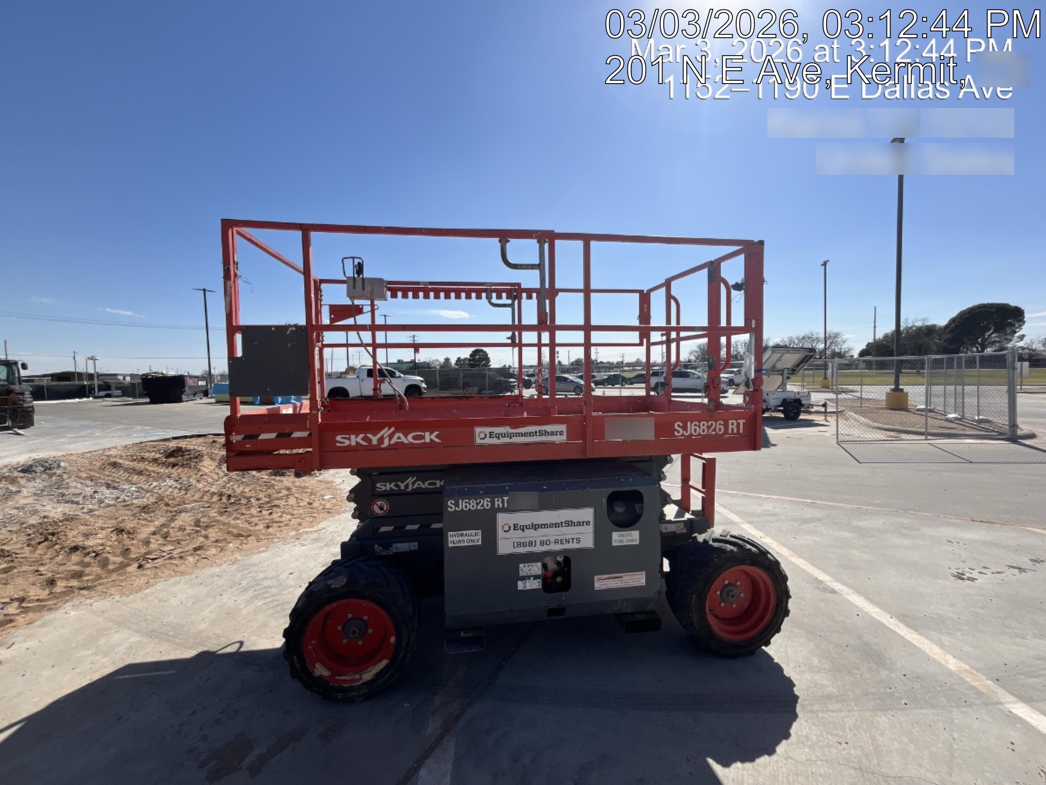 2019 SKYJACK SJ6826 RT