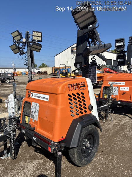 2023 Generac MLT2 Diesel, Flex Switch 120V Input, Powerzone Controller, (4) 320W LED Lights, 4kW Generator, 39.9 Gal Fuel Tank, 2" Ball, T3