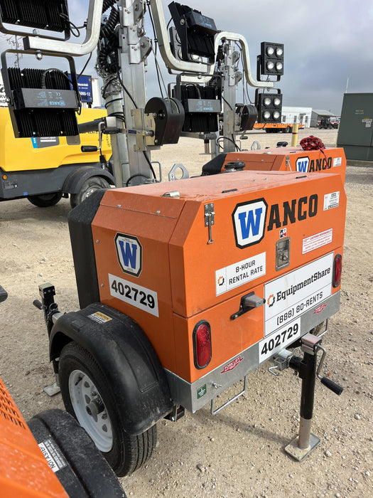 2024 Wanco WLTT-4MM4K Diesel, Deep Sea Controller, Shore Power Plug, Auto Start, (4) 350W LED Floodlights, 4kW Generator, 60 Gal Fuel Tank, 2" Ball, T3