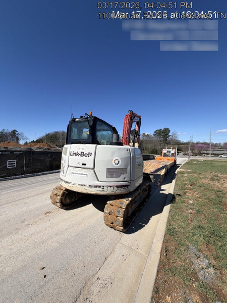 2020 Link-Belt 80X3EX 7'2" ARM, 17.7" rubber tracks, Multi function aux hydraulics
