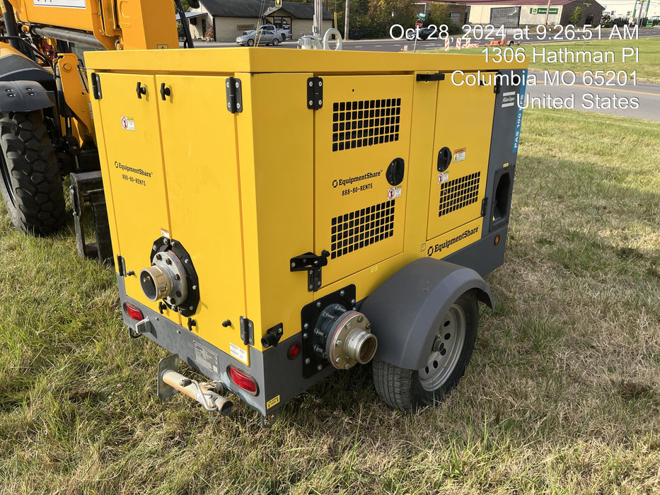 2021 ATLAS COPCO PAS 100 HF CS Enclosed