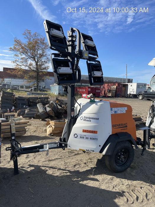2023 Generac MLT2 Diesel, Flex Switch 120V Input, Powerzone Controller, (4) 320W LED Lights, 4kW Generator, 39.9 Gal Fuel Tank, 2" Ball, T3