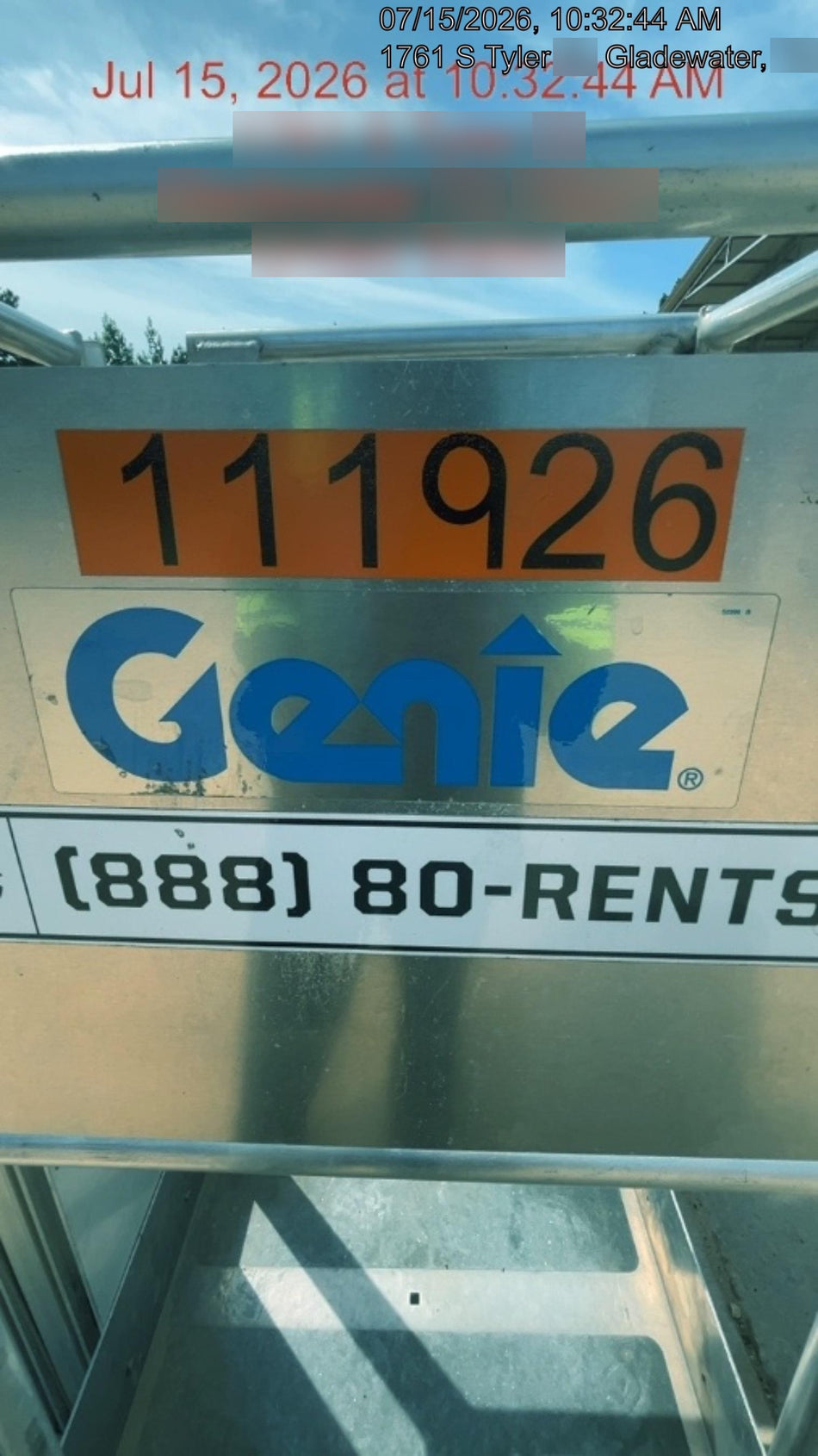 2020 GENIE AWP-30S