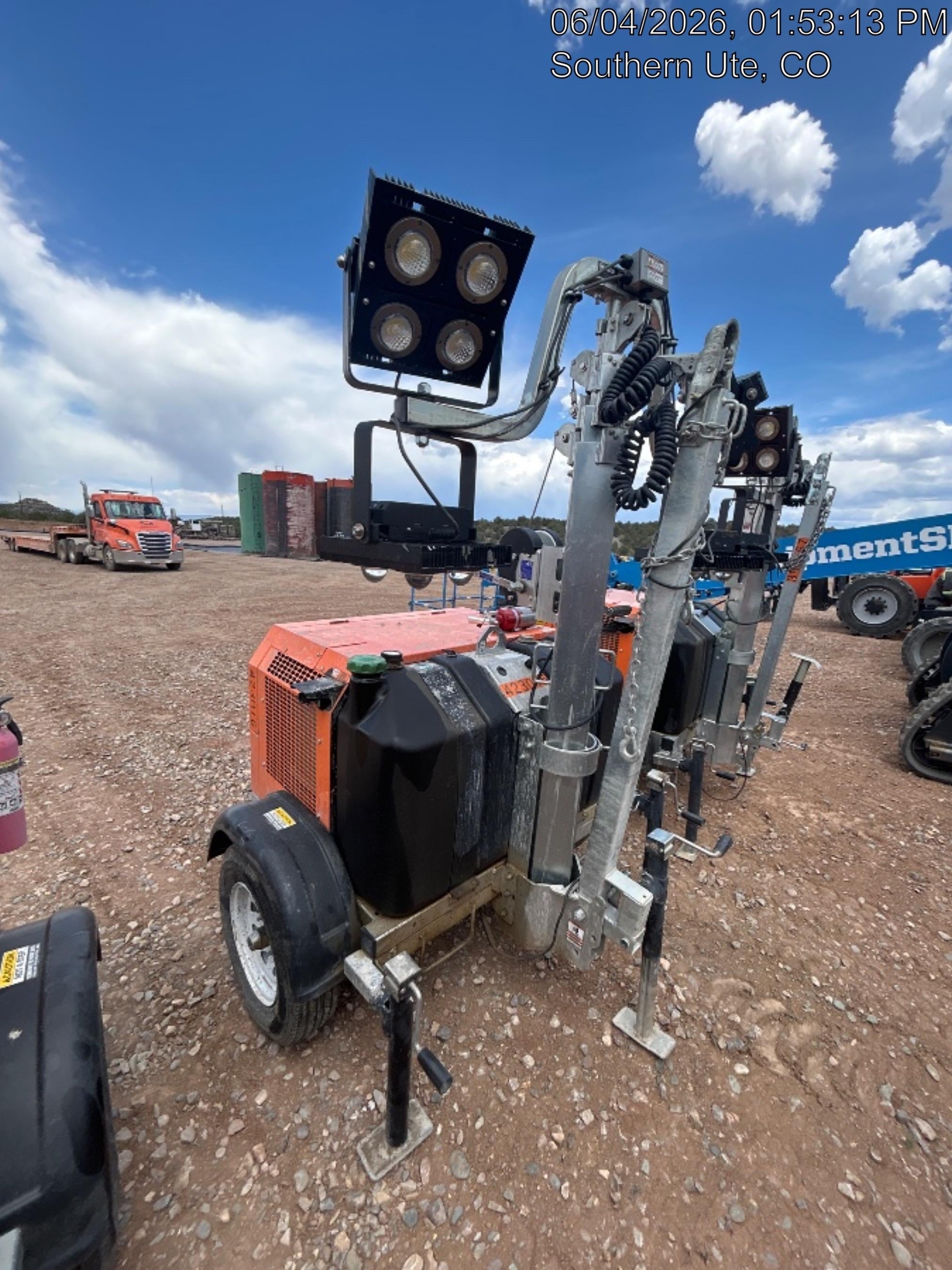2024 Wanco WLTT-4MM4K Diesel, Deep Sea Controller, Shore Power Plug, Auto Start, (4) 350W LED Floodlights, 4kW Generator, 60 Gal Fuel Tank, 2" Ball, T3