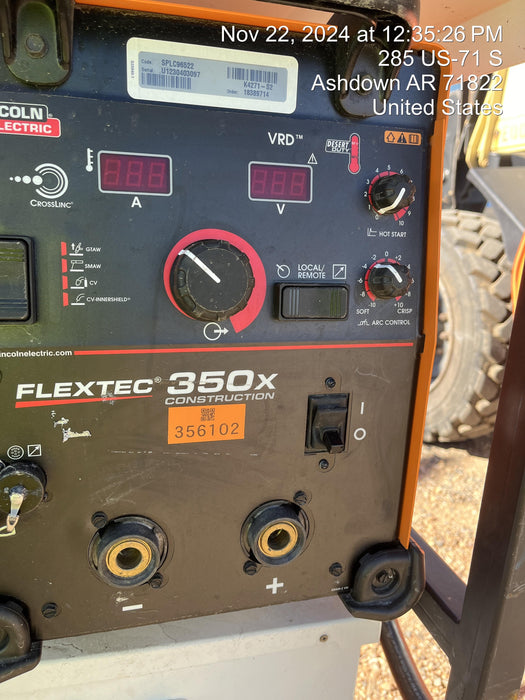 2023 LINCOLN ELECTRIC FLEXTEC 350X