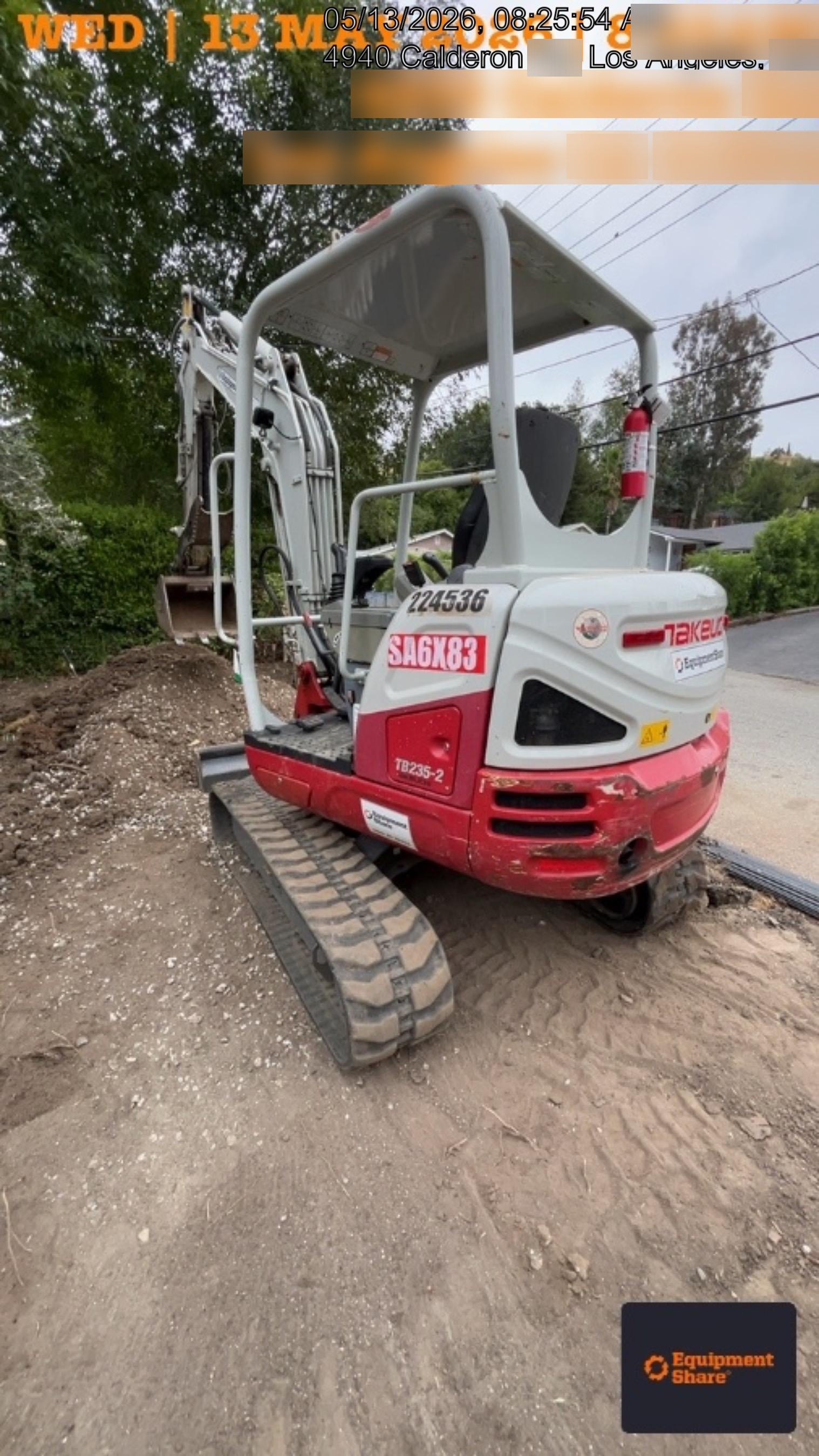 2022 TAKEUCHI TB235-2R