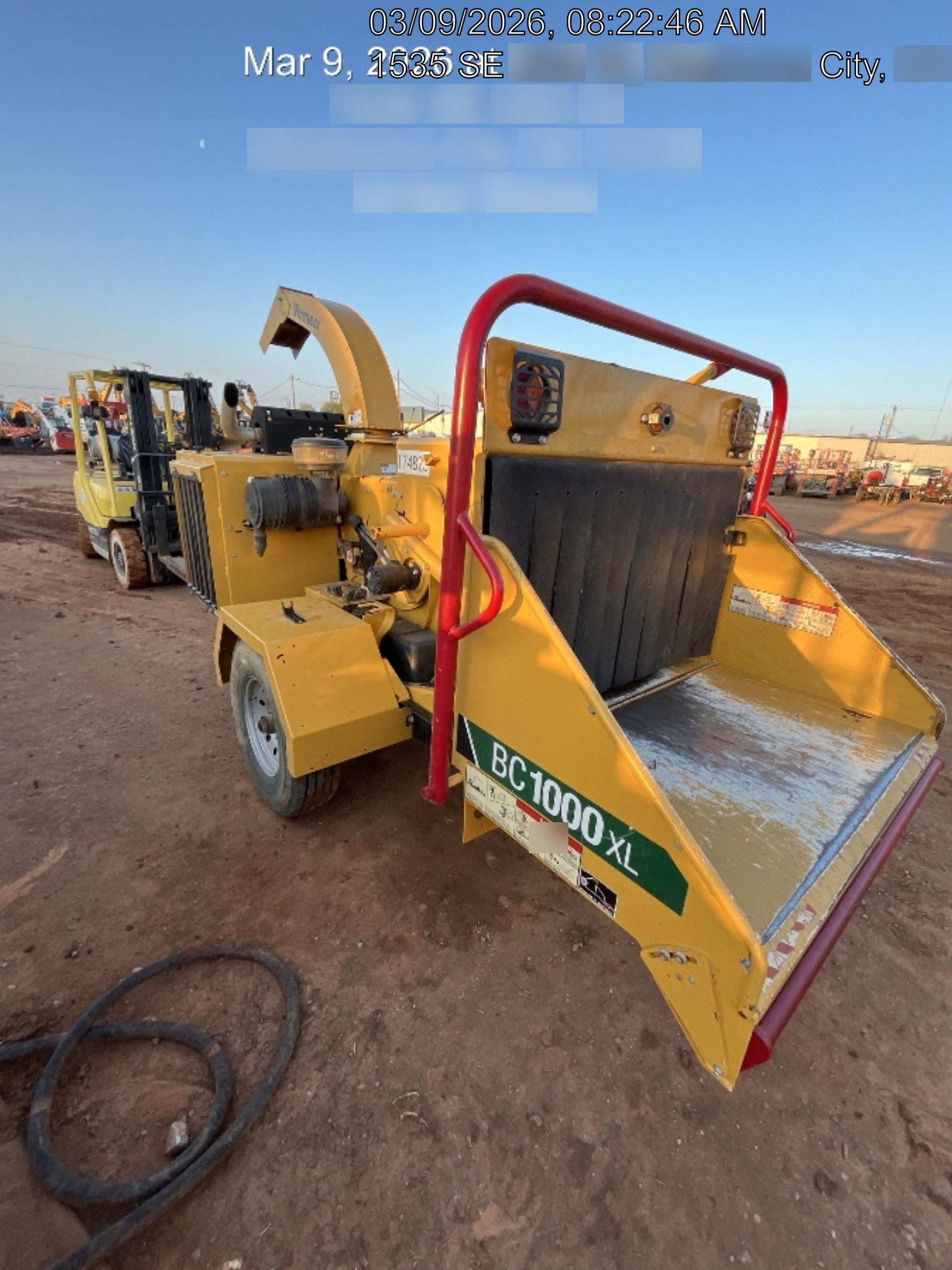 2021 VERMEER BC1000XL Diesel