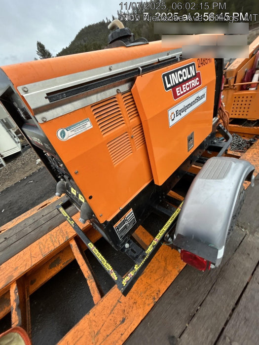 2022 Lincoln Electric LE400 Kubota V1505, Trlr, Cable Rack, Light Kit, ES Decals, T3