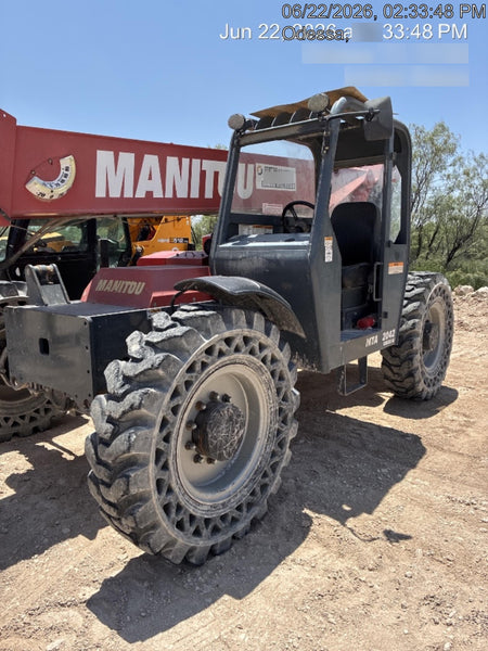 2018 Manitou 12042 Manitou MTA 12042, Solid Tires, 66" Carriage, Open ROPS, Flashing Beacon and Work Light Package