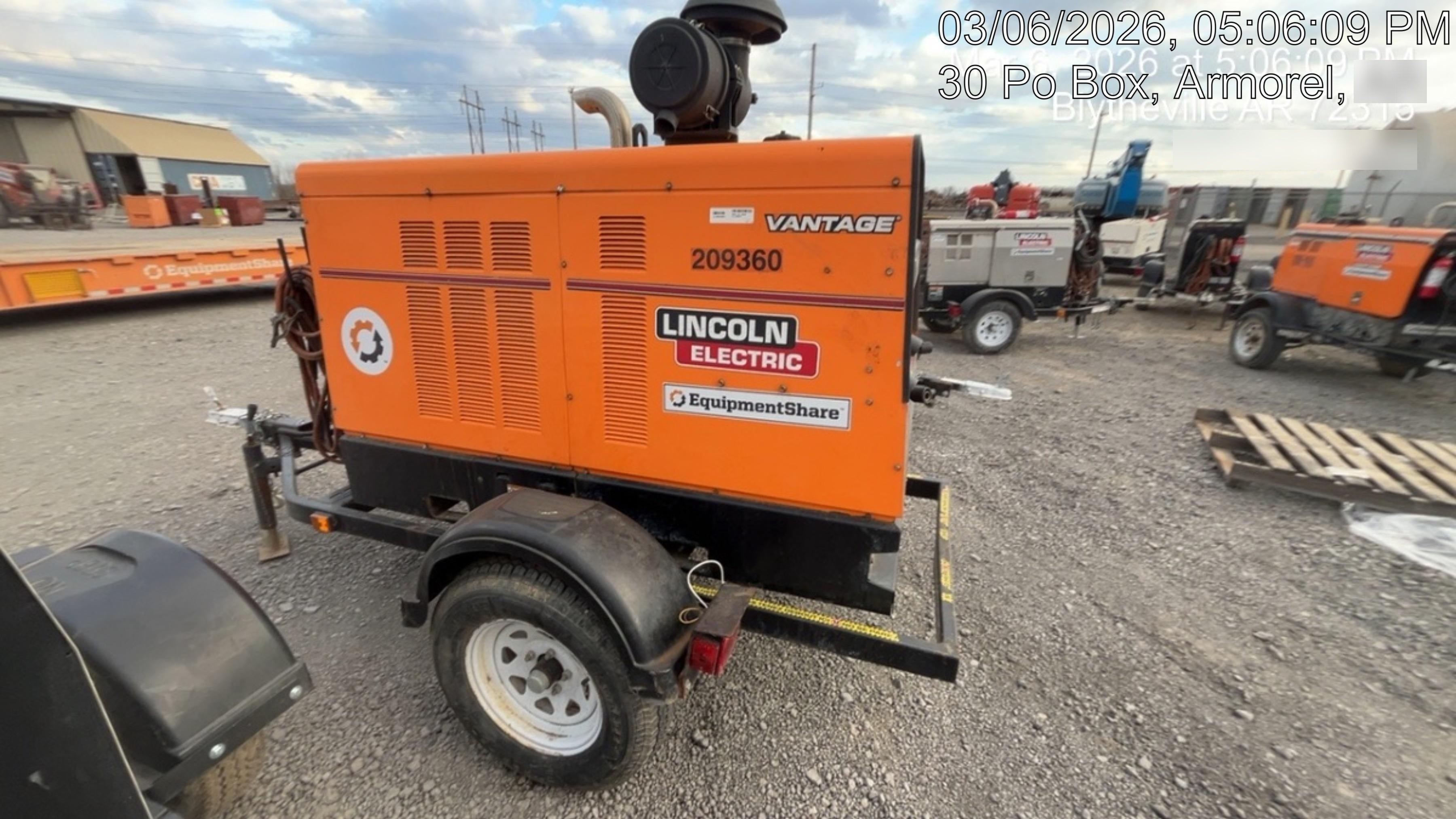 2022 Lincoln Electric Vantage 549X VANTAGE 549X READY-PAK 3