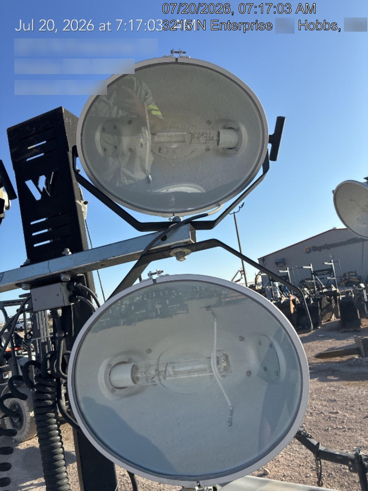 Wacker Neuson LTV6K-MH Wacker Neuson LTV6K Towable Light Tower
