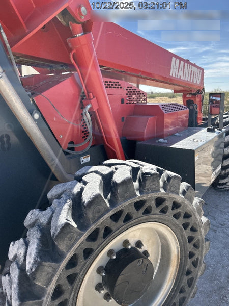 2019 Manitou MTA10055 MTA10055 - 120 HP T4, Canopy, Worklights/Strobe, Beacon, 66" Carriage, 60" Forks, Solid Tires, Lift Hook, Aux Hydraulics