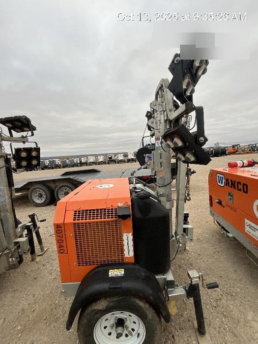 2024 Wanco WLTT-4MM4K Diesel, Deep Sea Controller, Shore Power Plug, Auto Start, (4) 350W LED Floodlights, 4kW Generator, 60 Gal Fuel Tank, 2" Ball, T3