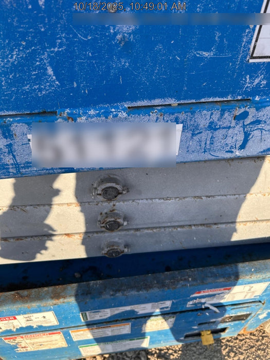 2019 Genie GS-1930 Fixed Rails with Chain Entry