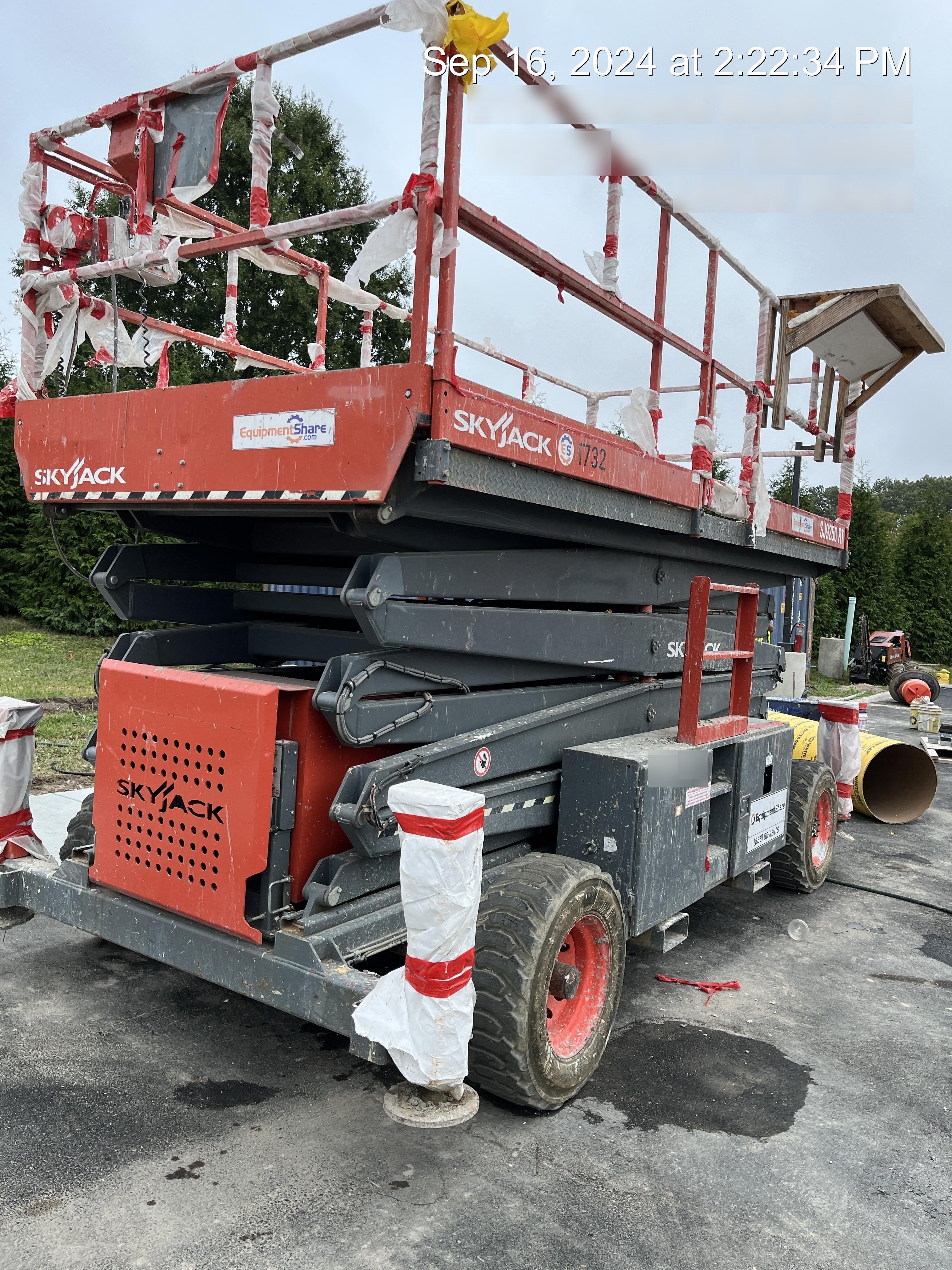 2016 SKYJACK SJ9250 RT
