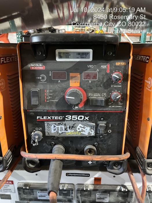 2023 LINCOLN ELECTRIC FLEXTEC 350X