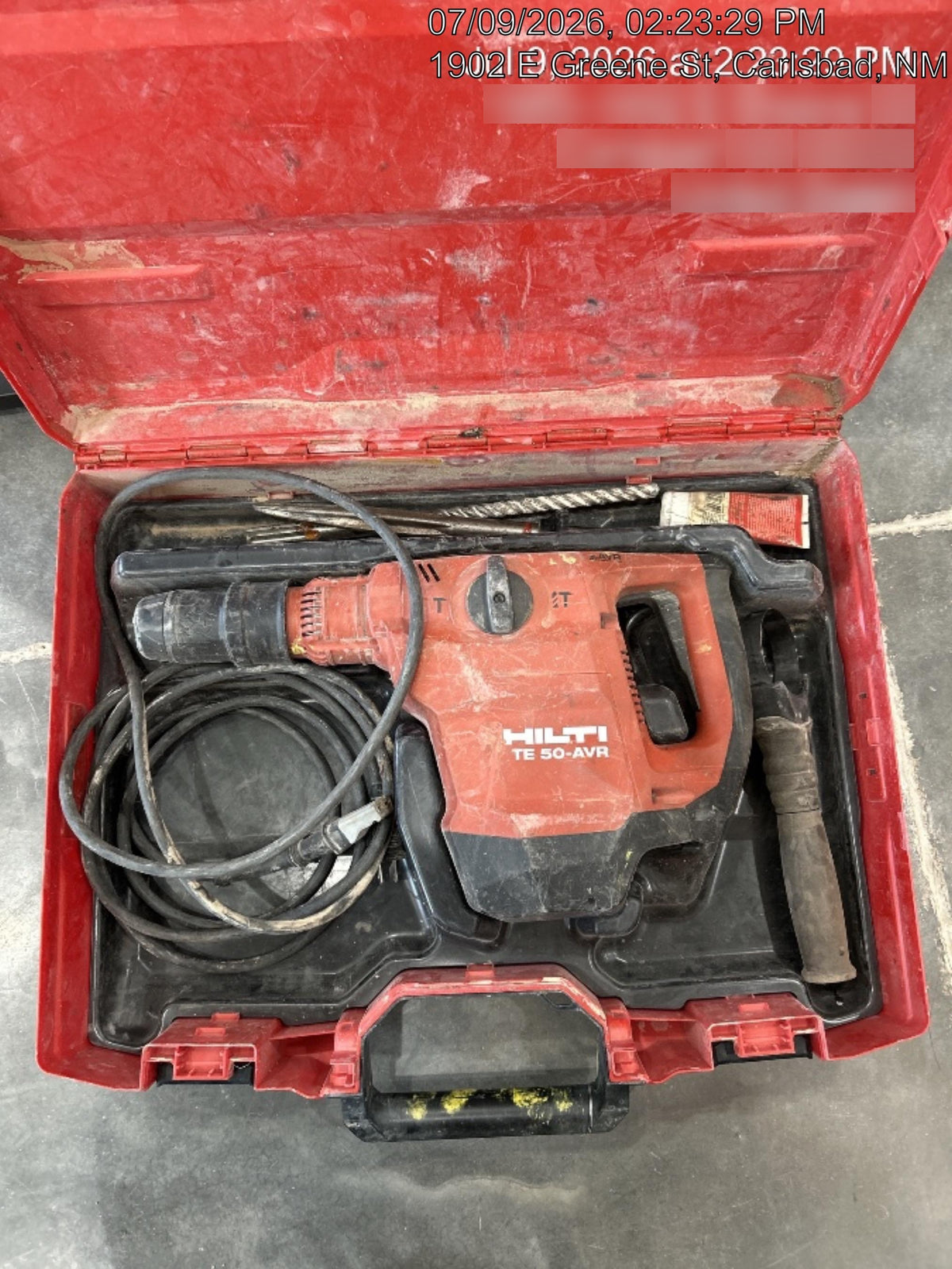 2020 HILTI TE 50-AVR