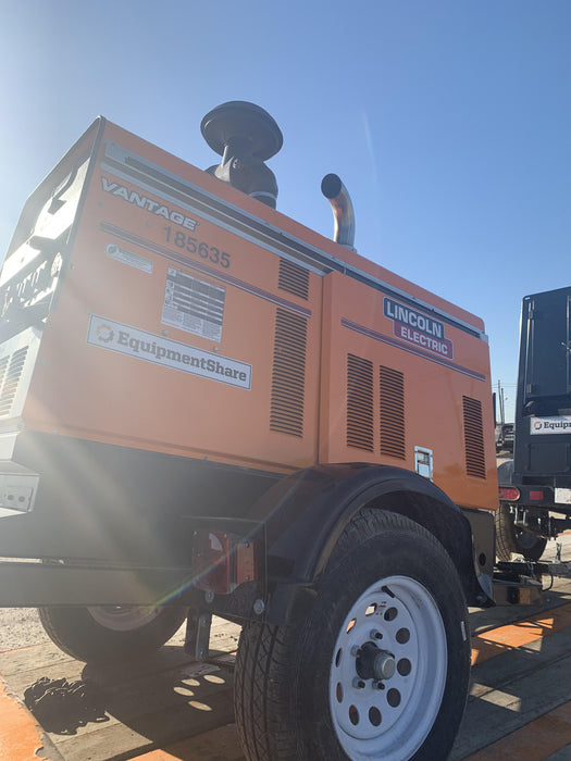 2021 Lincoln Electric Vantage 549X Ready Pak 3, ORANGE (includes trailer, cable rack, fender light kit)