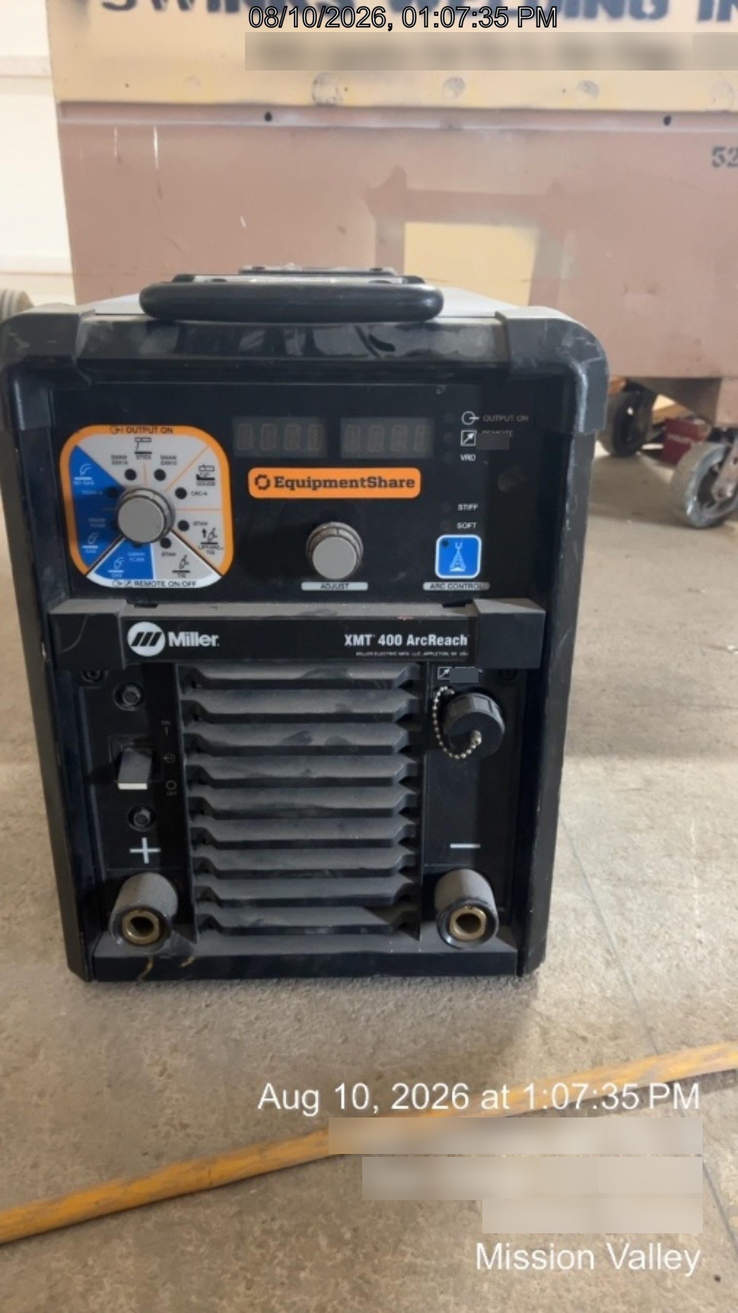 2025 MILLER ELECTRIC XMT 400