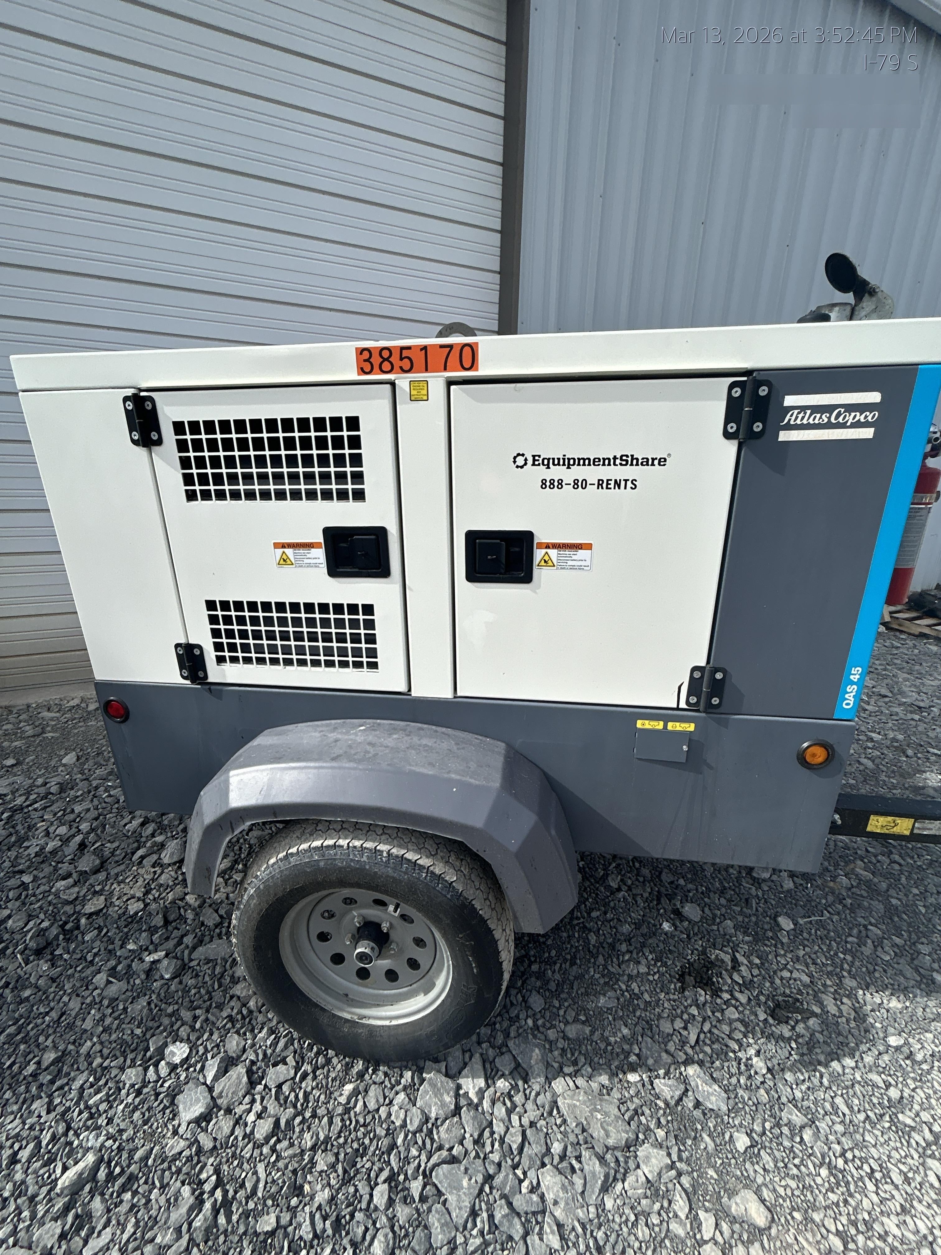 2023 ATLAS COPCO QAS45 CWK
