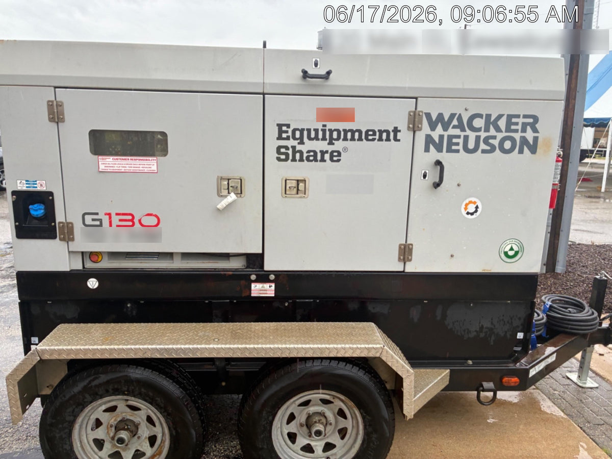 2019 WACKER NEUSON G130