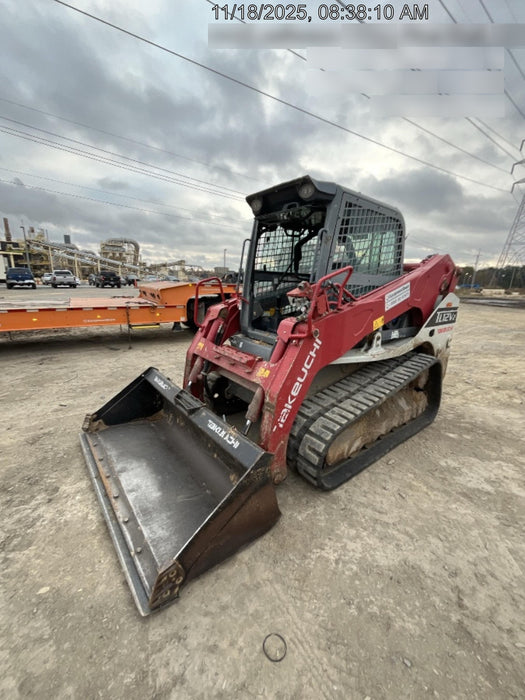 2019 Takeuchi TL12V2C Cab/Heat/AC, Back-up Alarm, Hydraulic QC w/80" HD Tooth Bucket