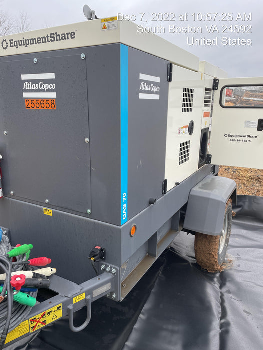 2022 ATLAS COPCO QAS 70