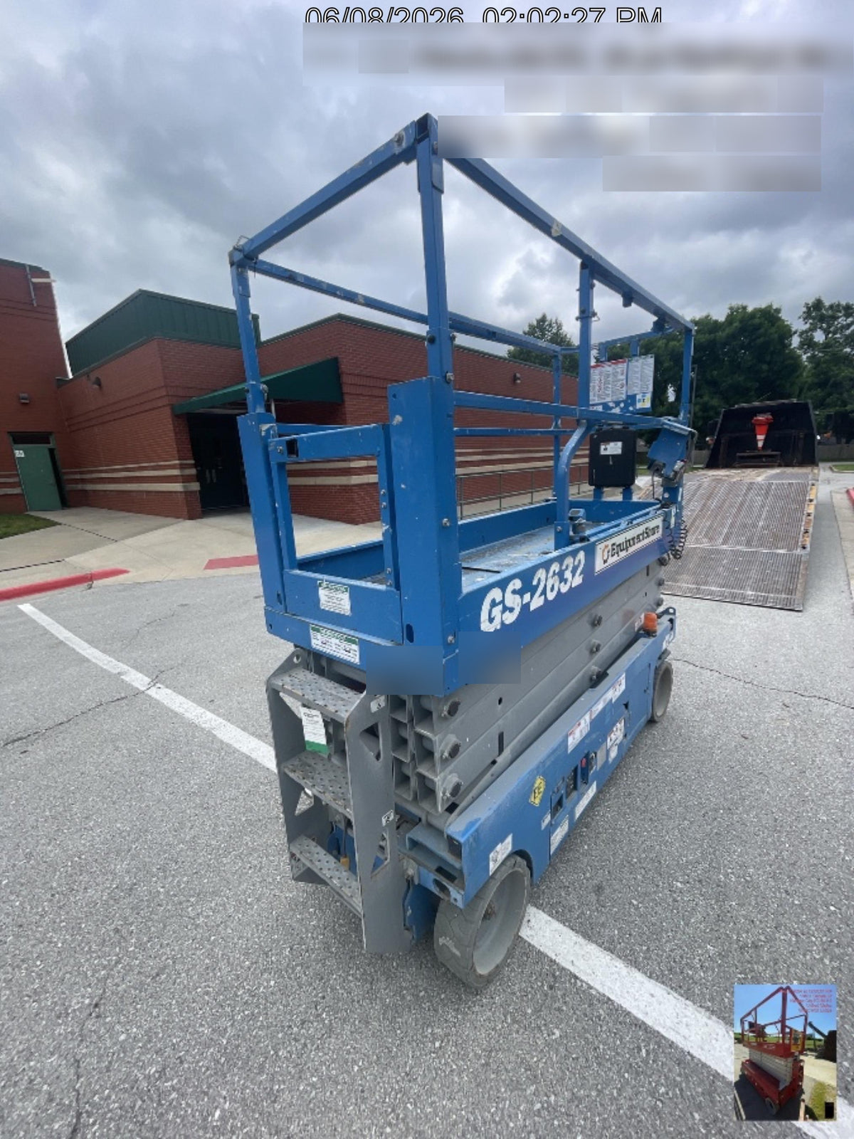 2019 Genie GS-2632 Folding Rails, Swing Gate, EE Rated