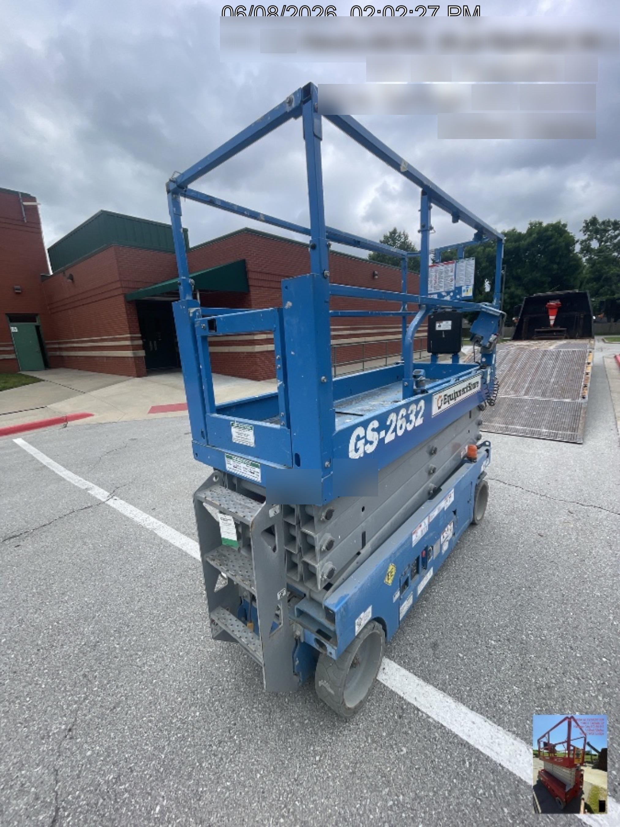 2019 Genie GS-2632 Folding Rails, Swing Gate, EE Rated