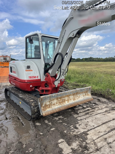 2025 TAKEUCHI TB250-2CR