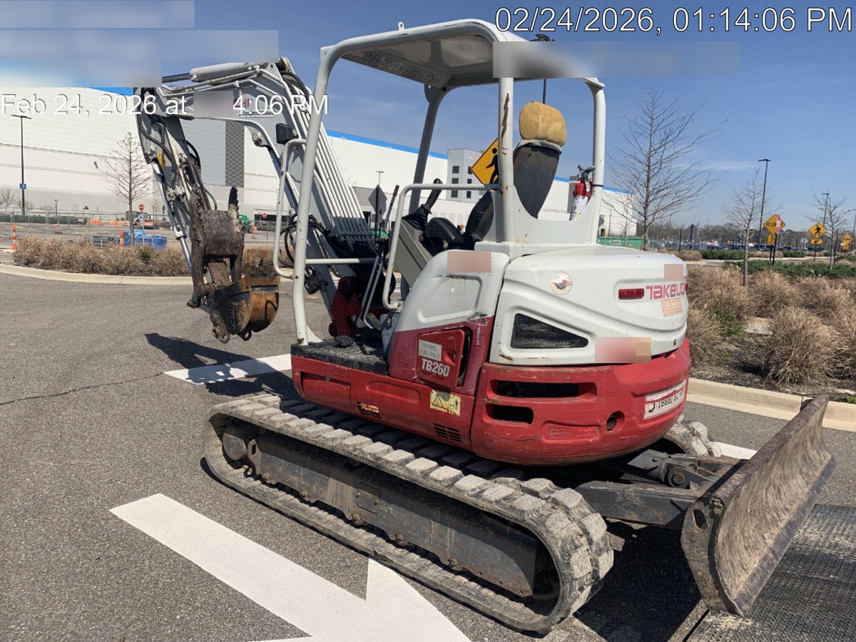 2019 TAKEUCHI TB260