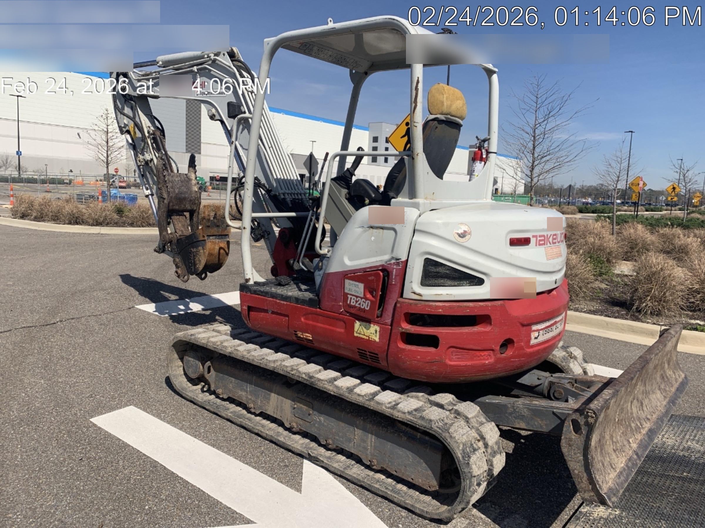 2019 TAKEUCHI TB260
