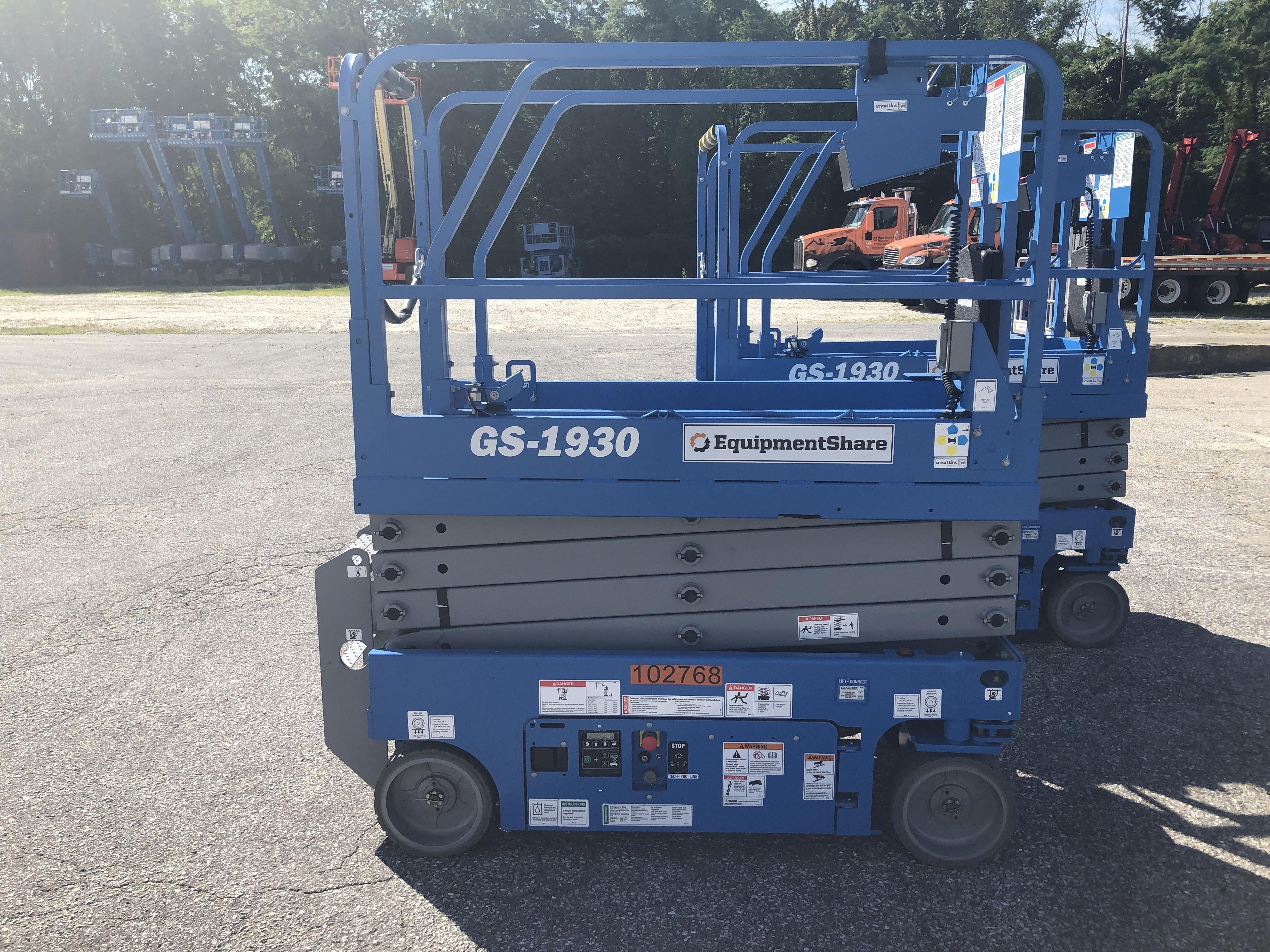 2020 Genie GS-1930 Fixed rails with chain entry gate - Pre A92.20
