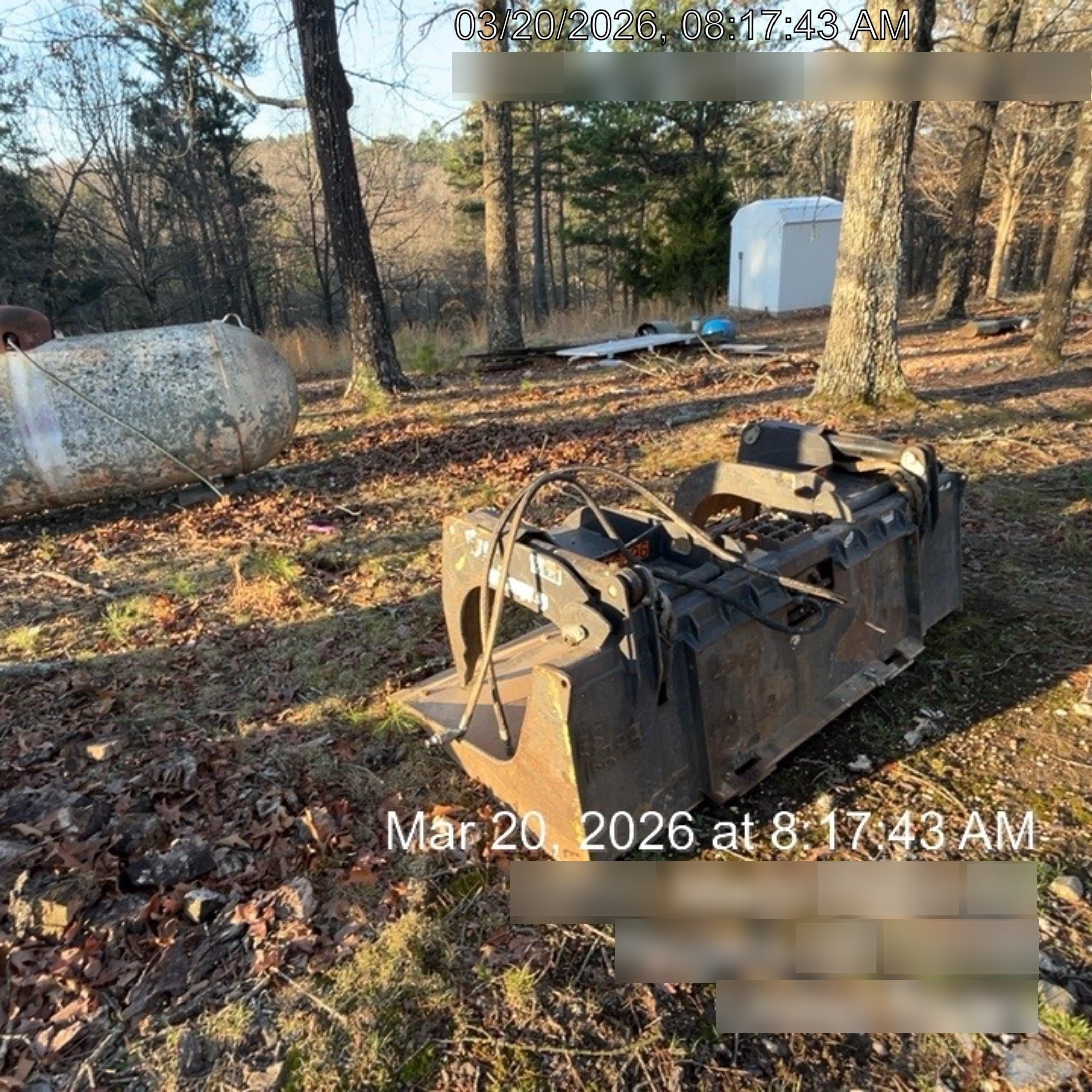 2018 PALADIN 76" Scrap Grapple Bucket - Paladin