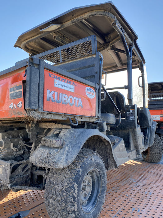2020 Kubota RTV-X1140W-H Canopy, Diesel, 2 Seater, HDWS Tires, Windshield, Back up Alarm, Amber Strobe Light, Cargo Box