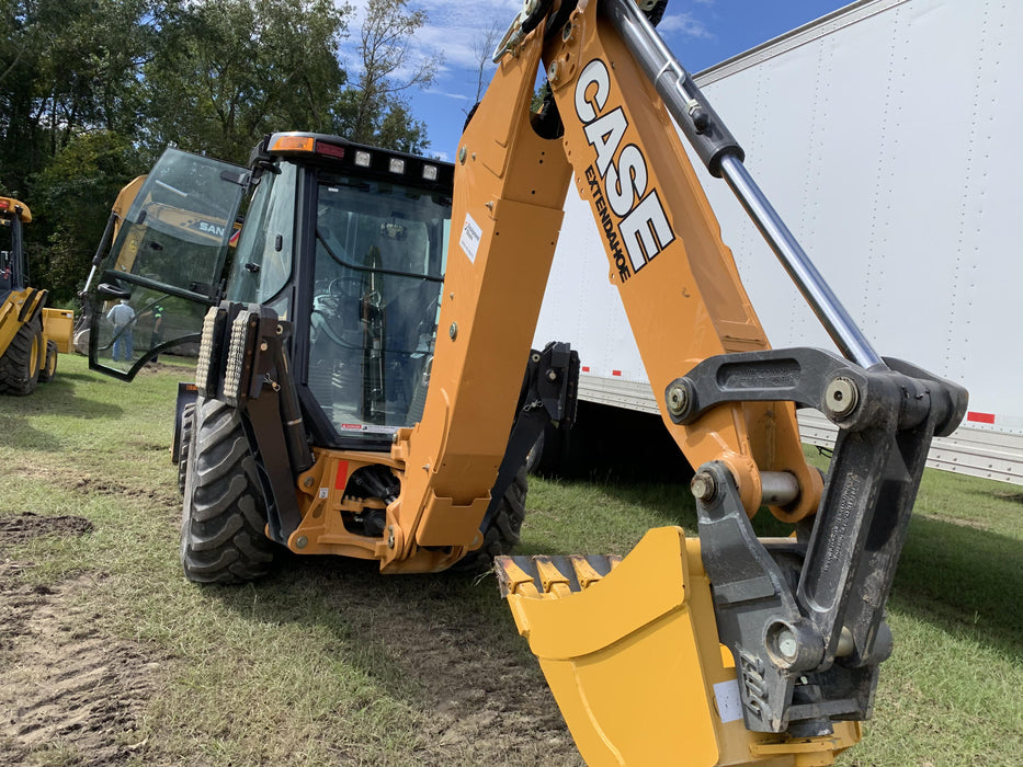 2020 Case 580N EP - Extendable Backhoe Cab/Heat/Air, 4WD, Extendable Stick, Pilot Controls, 2 Way Hydraulics, Ride Control, TAG Manual QC