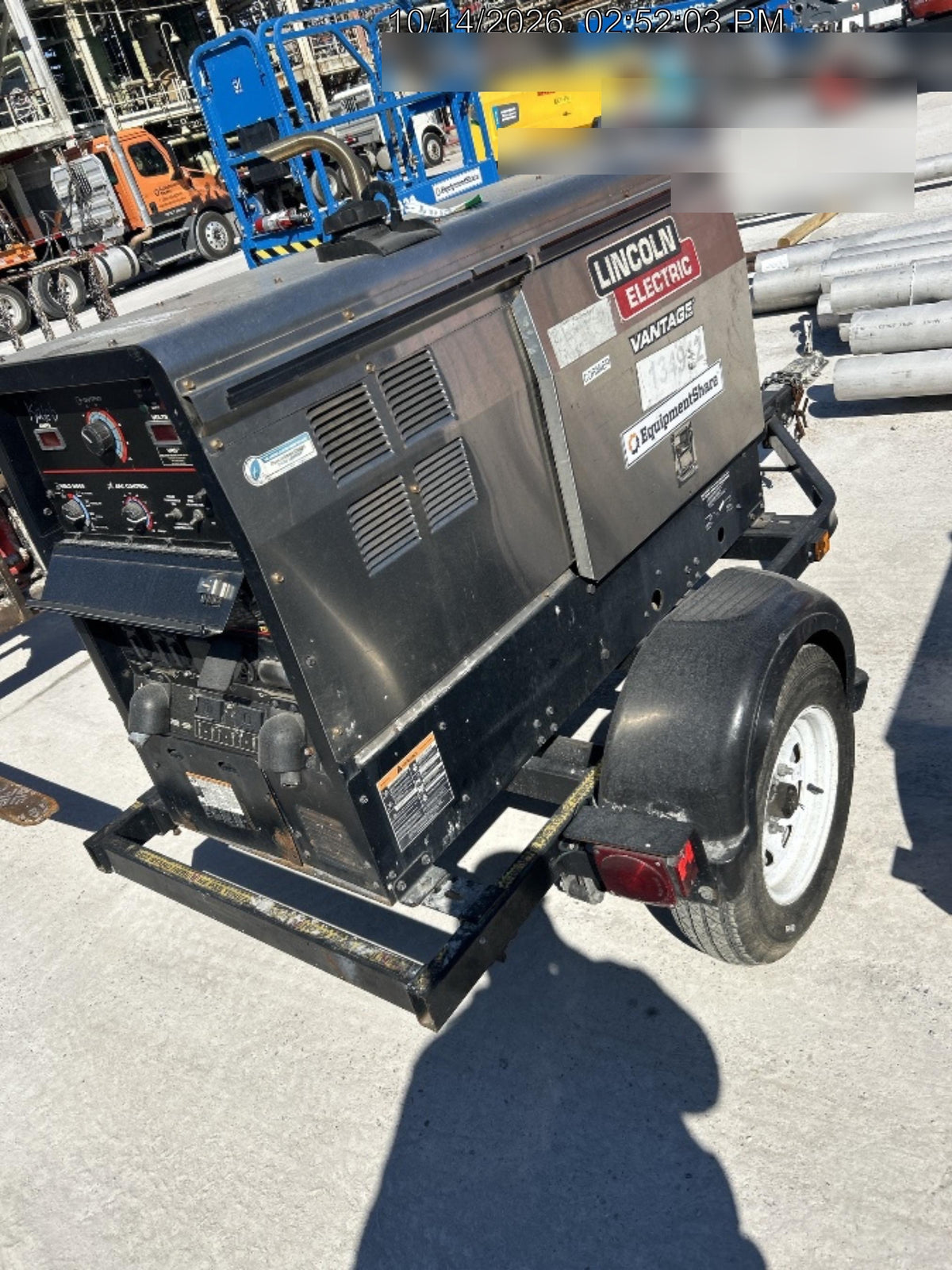2021 Lincoln Electric Vantage 322 Ready Pak 3
