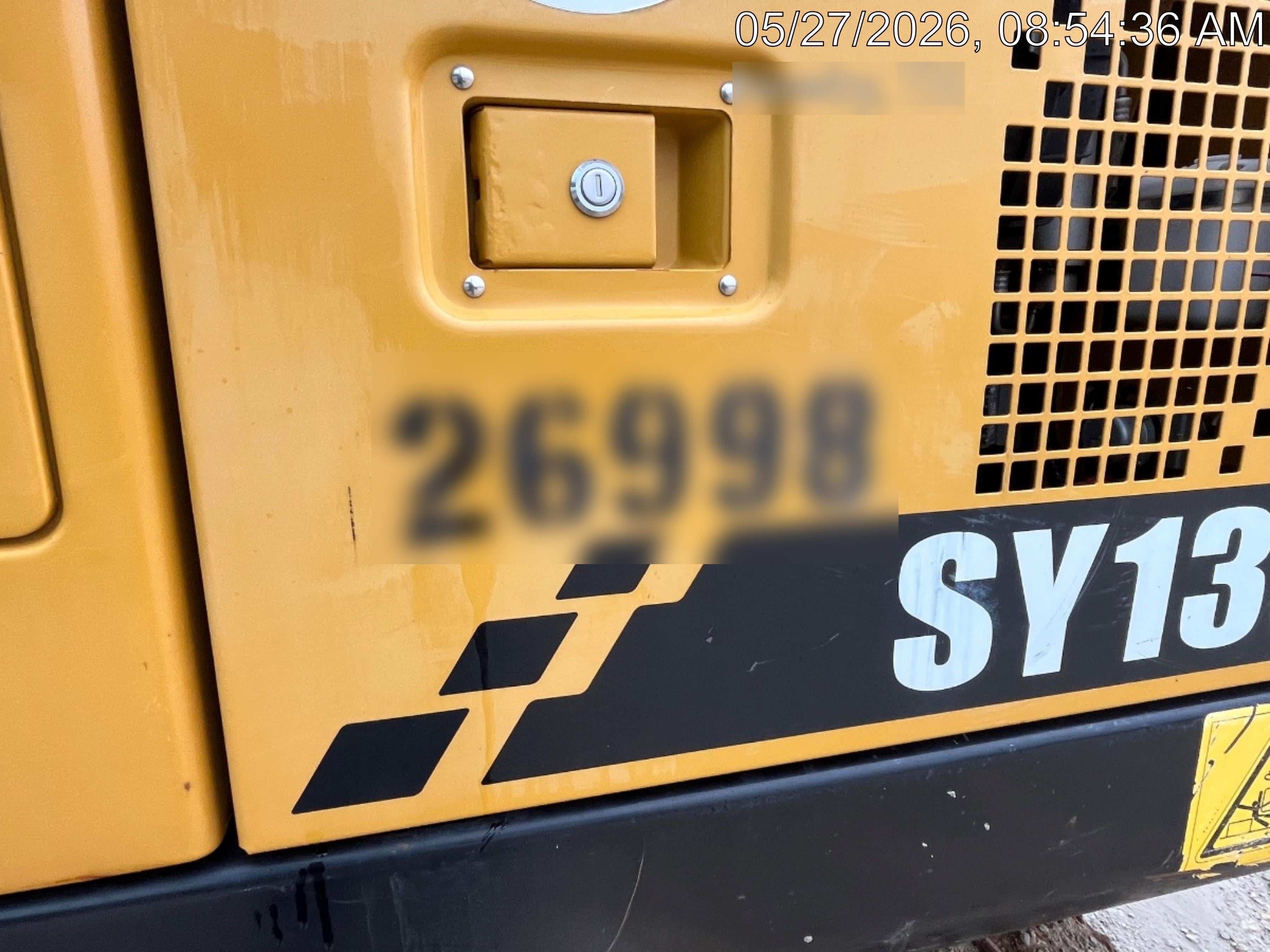Sany SY135C SY135 Tier 4 - Cab, Hydraulic QC,  Buckets: 24" , 36" , Main Pin Hydraulic Thumb