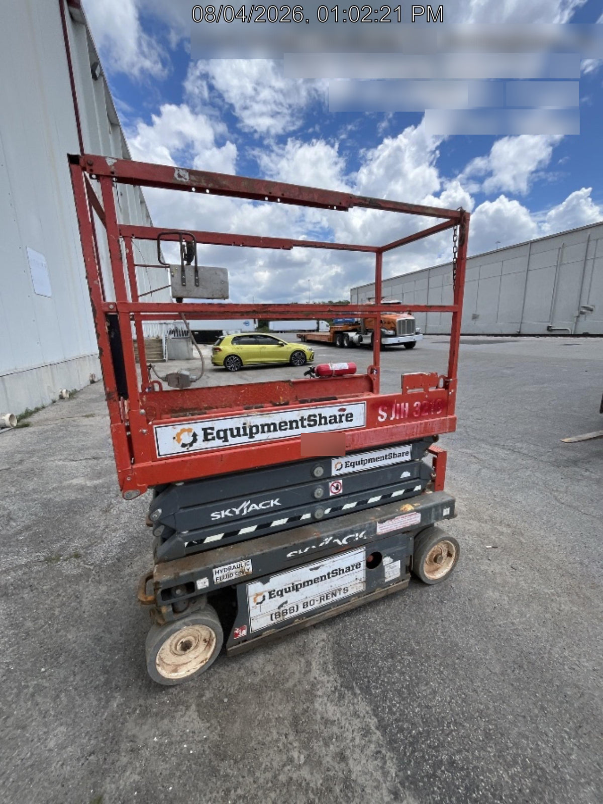 2019 Skyjack SJIII-3219 Standard w/Trojan Batteries