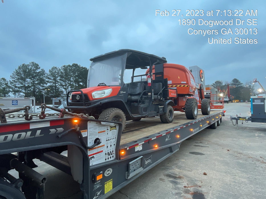 2022 Kubota RTV-X1140W-H Plastic Canopy, Windshield Acrylic Clear, LED Strobe Light, Wire Harness Kit, Back up Alarm
