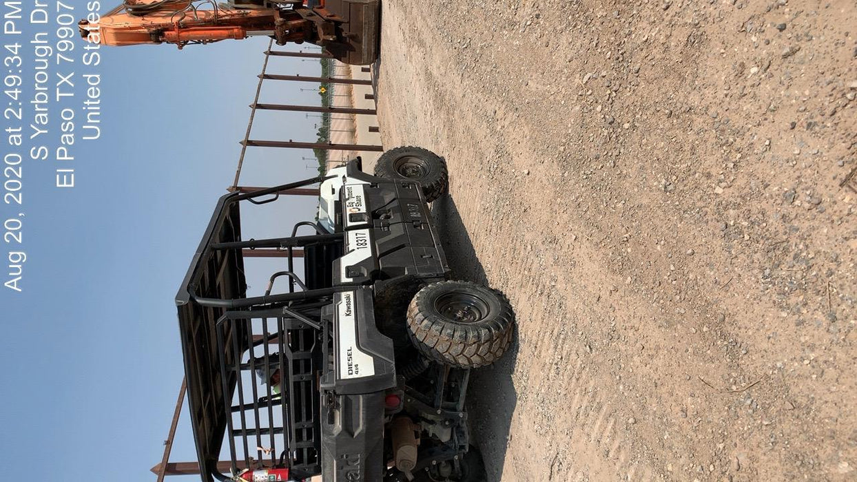 2018 Kawasaki MULE PRO-DX Kawasaki Mule 4x4 Diesel UTV w/Hard Top, Windshield, Beacon, Backup Alarm, ES Keypad/Hardware Installed