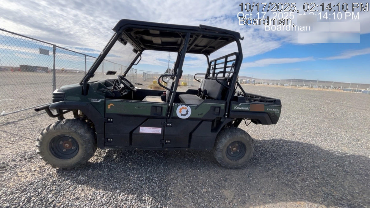 Kawasaki Mule PRO-DXT Movement Alarm, Beacon, Hard Top, ES Track Hardware