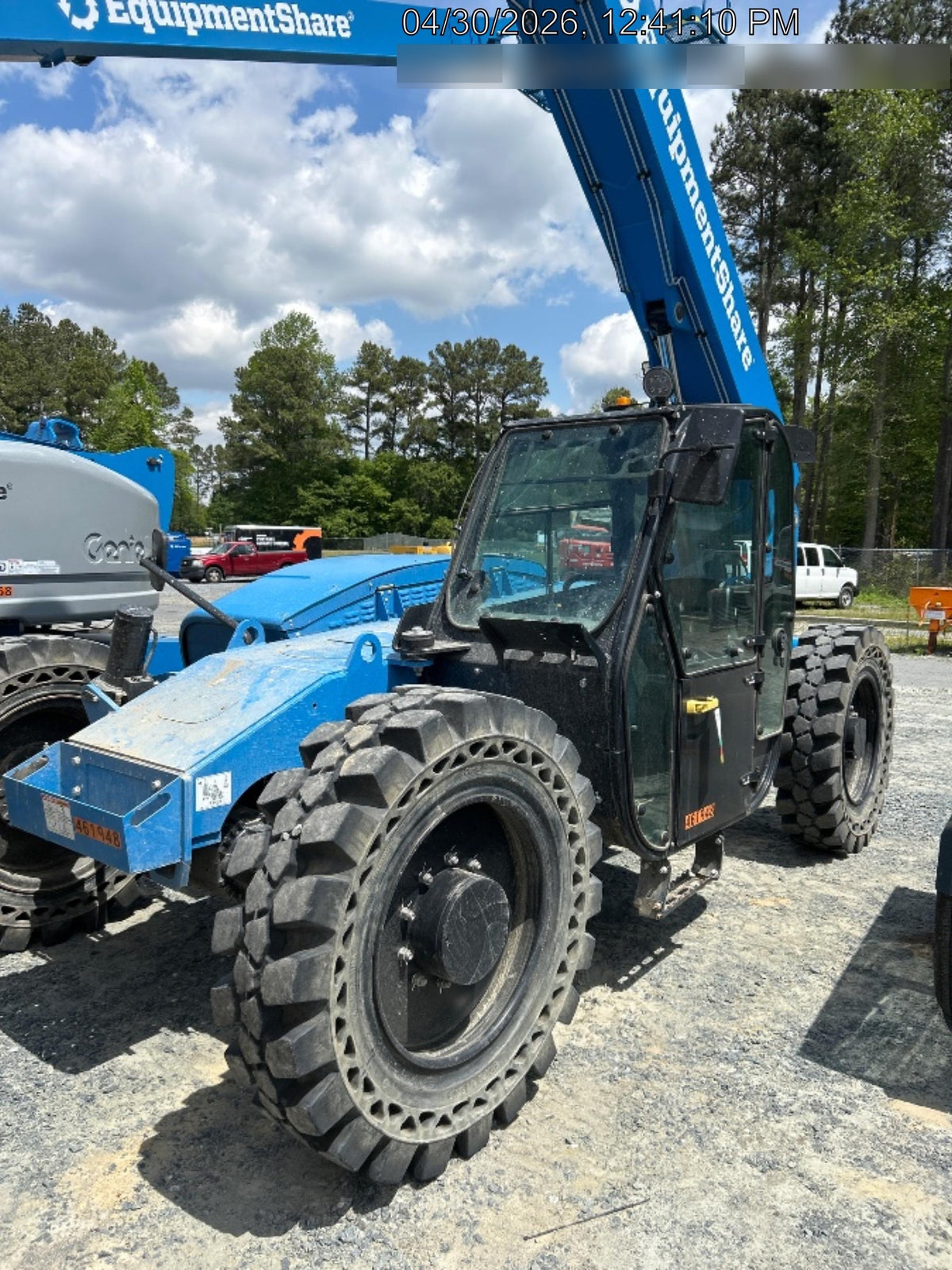 2024 Genie GTH-844 74Hp Dsl, Cab/Heat/Air, Sld Tires, LED WL, Bcn, L Hook, T3 + Access Control