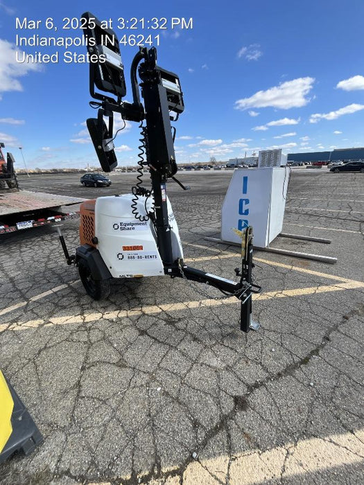 2023 Generac MLT2 Diesel, Flex Switch 120V Input, Powerzone Controller, (4) 320W LED Lights, 4kW Generator, 39.9 Gal Fuel Tank, 2" Ball, T3