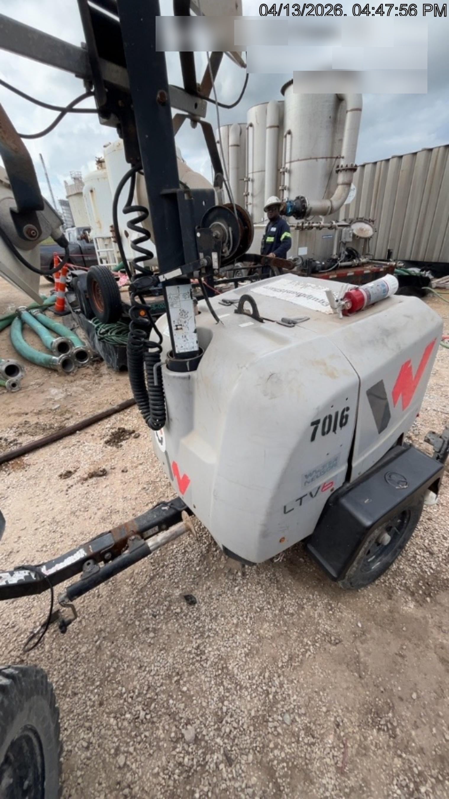 Wacker Neuson LTV6K-MH Wacker Neuson LTV6K Light Tower w/Kubota Engine