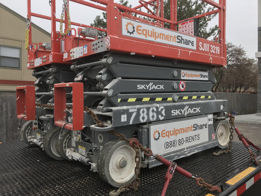 2018 Skyjack SJIII-3219 Skyjack SJIII3219 Scissor Lift w/Trojan Batteries